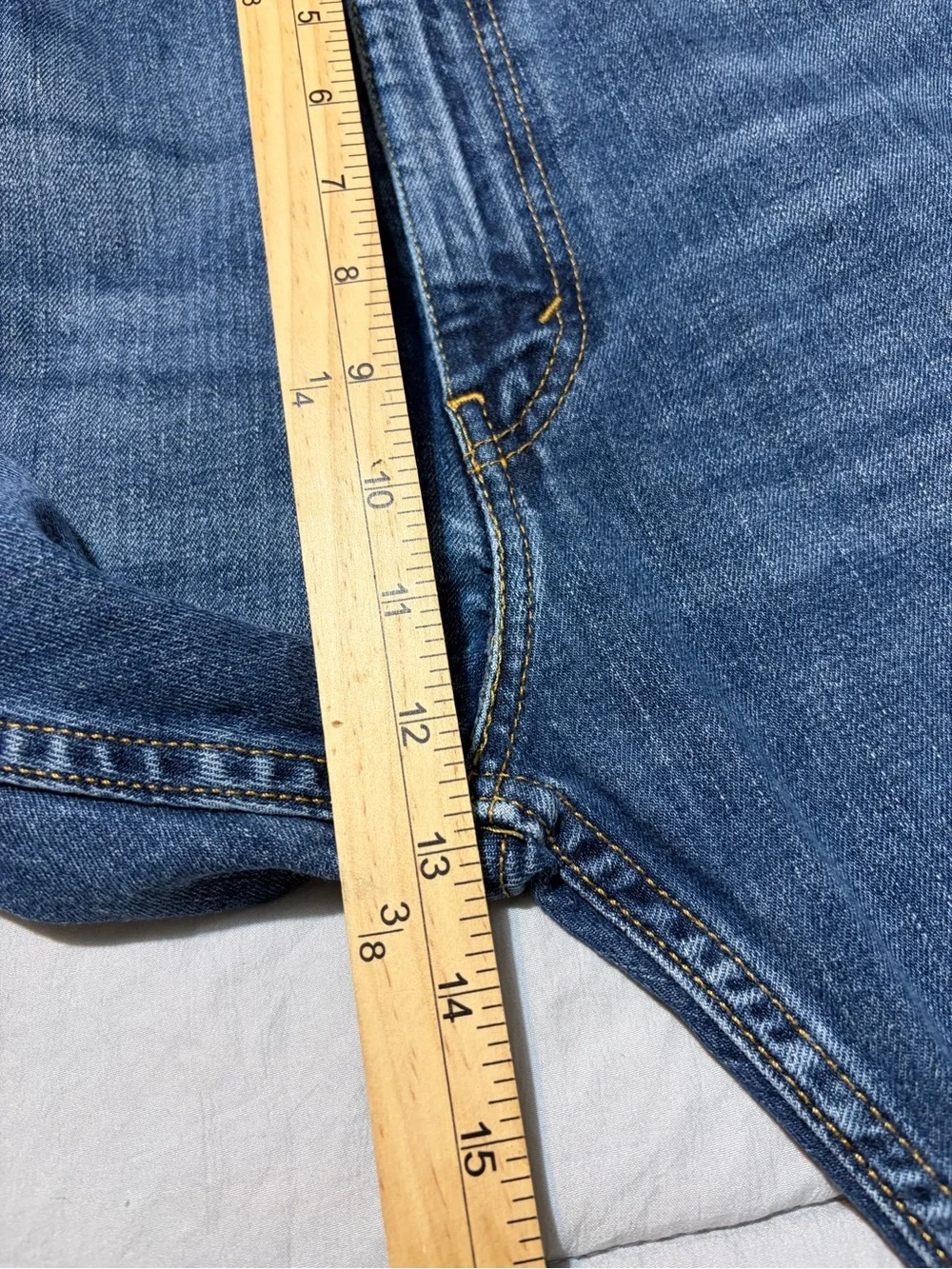Levi's Men's Slim Straight Jeans in Blue Wash Size 40X30